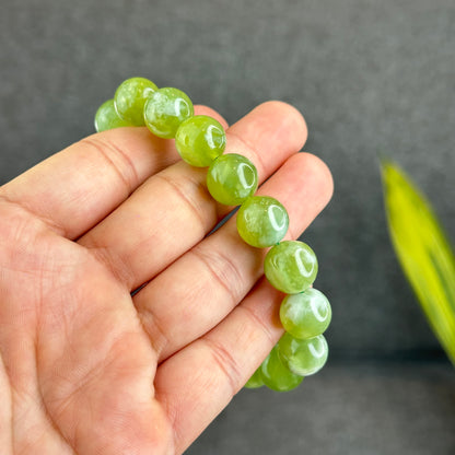 Natural Serpentine Bracelet Size 12.8 mm