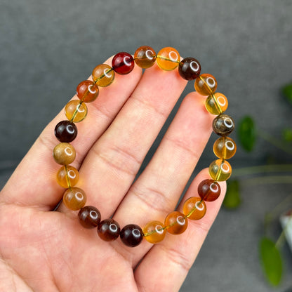 Natural Amber Bracelet Size 8.2 mm