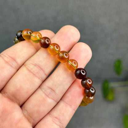 Natural Amber Bracelet Size 8.2 mm