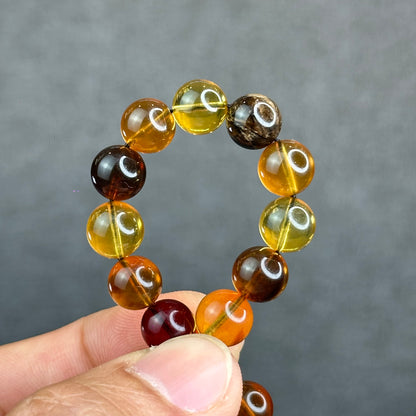 Natural Amber Bracelet Size 8.2 mm
