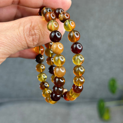 Natural Amber Bracelet Size 8.2 mm