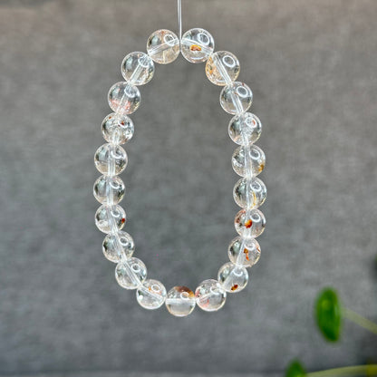 Natural Clear Quartz with Inclusion Size 8.8 mm