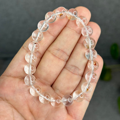 Natural Clear Quartz with Inclusion Size 8.8 mm