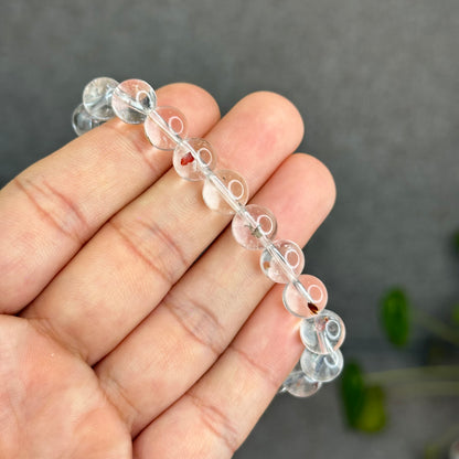 Natural Clear Quartz with Inclusion Size 8.8 mm