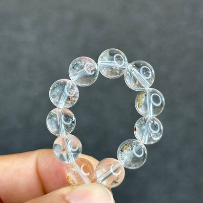 Natural Clear Quartz with Inclusion Size 8.8 mm