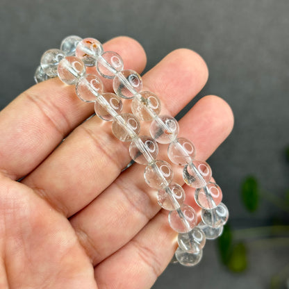 Natural Clear Quartz with Inclusion Size 8.8 mm