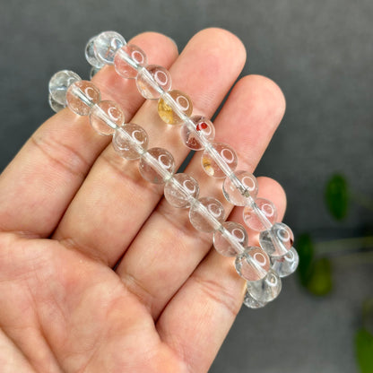 Natural Clear Quartz with Inclusion Size 8.8 mm