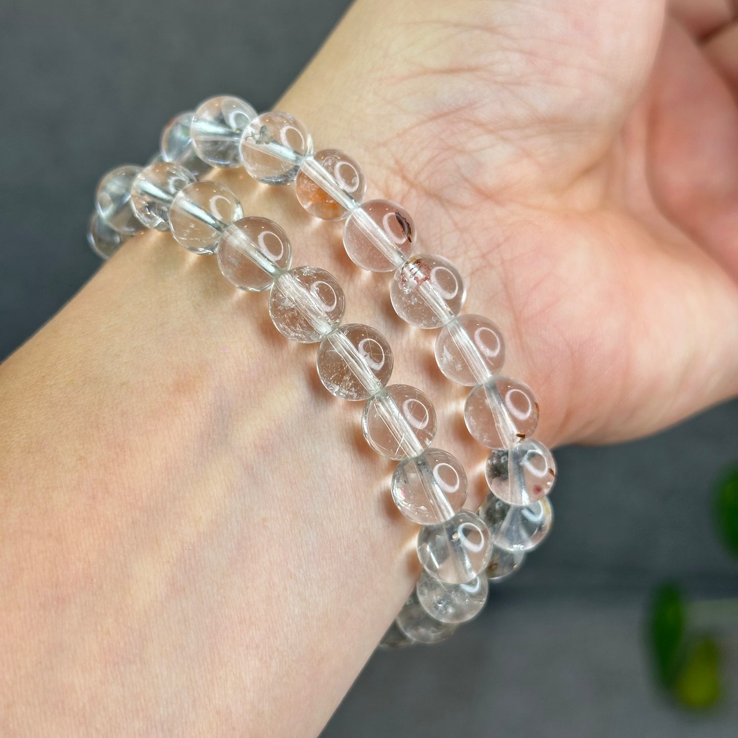 Natural Clear Quartz with Inclusion Size 8.8 mm