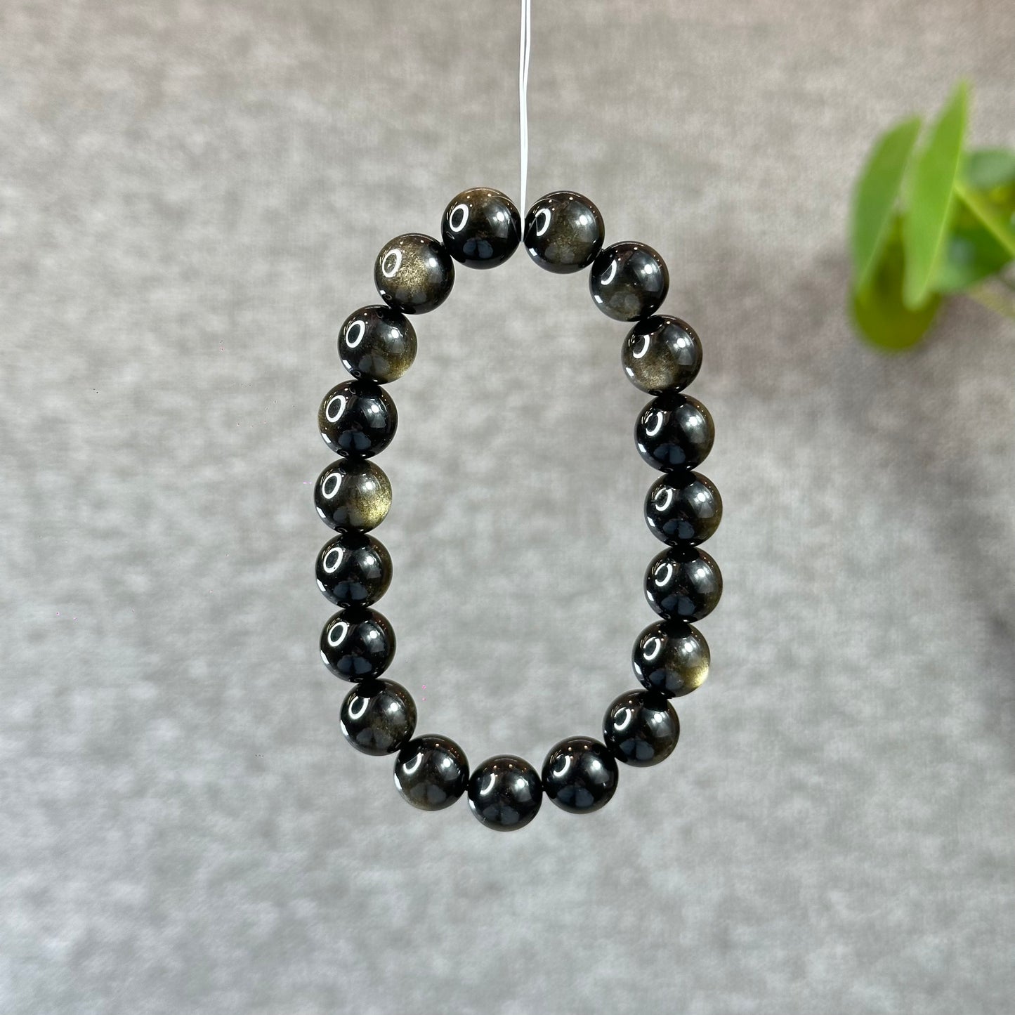 Natural Golden Obsidian VIP Bracelet Size 10 mm