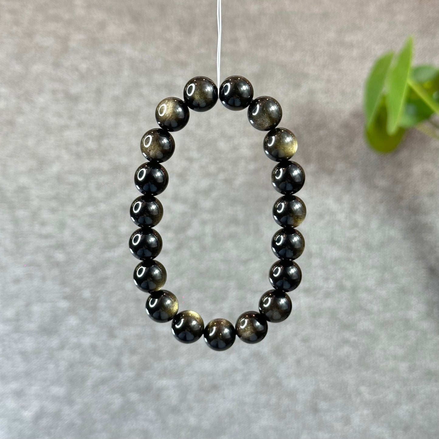 Natural Golden Obsidian VIP Bracelet Size 10 mm