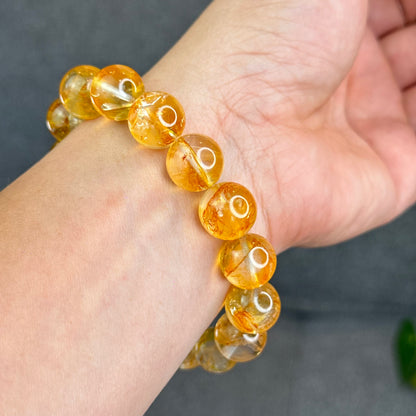Natural Colourful Golden Healer Bracelet Size 13.5 mm