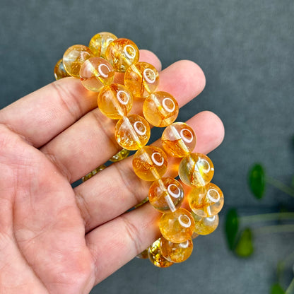 Natural Colourful Golden Healer Bracelet Size 13.5 mm