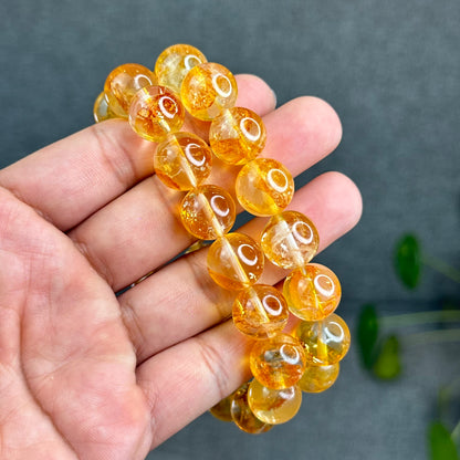 Natural Colourful Golden Healer Bracelet Size 13.5 mm