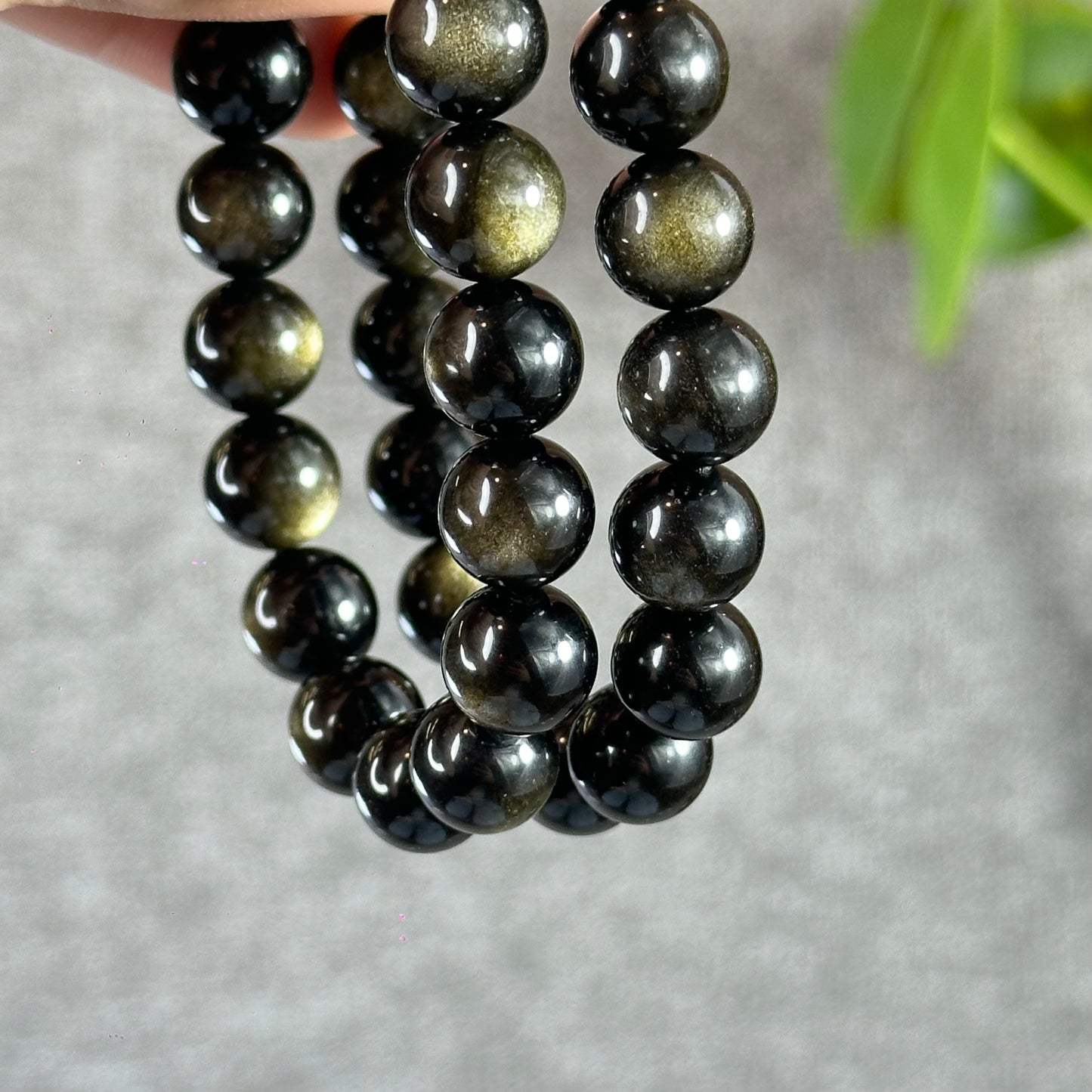 Natural Golden Obsidian VIP Bracelet Size 10 mm