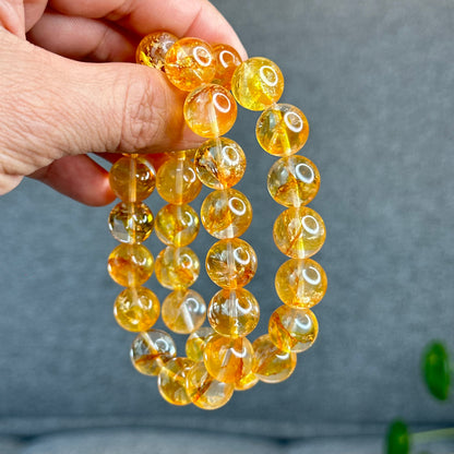 Natural Colourful Golden Healer Bracelet Size 13.5 mm