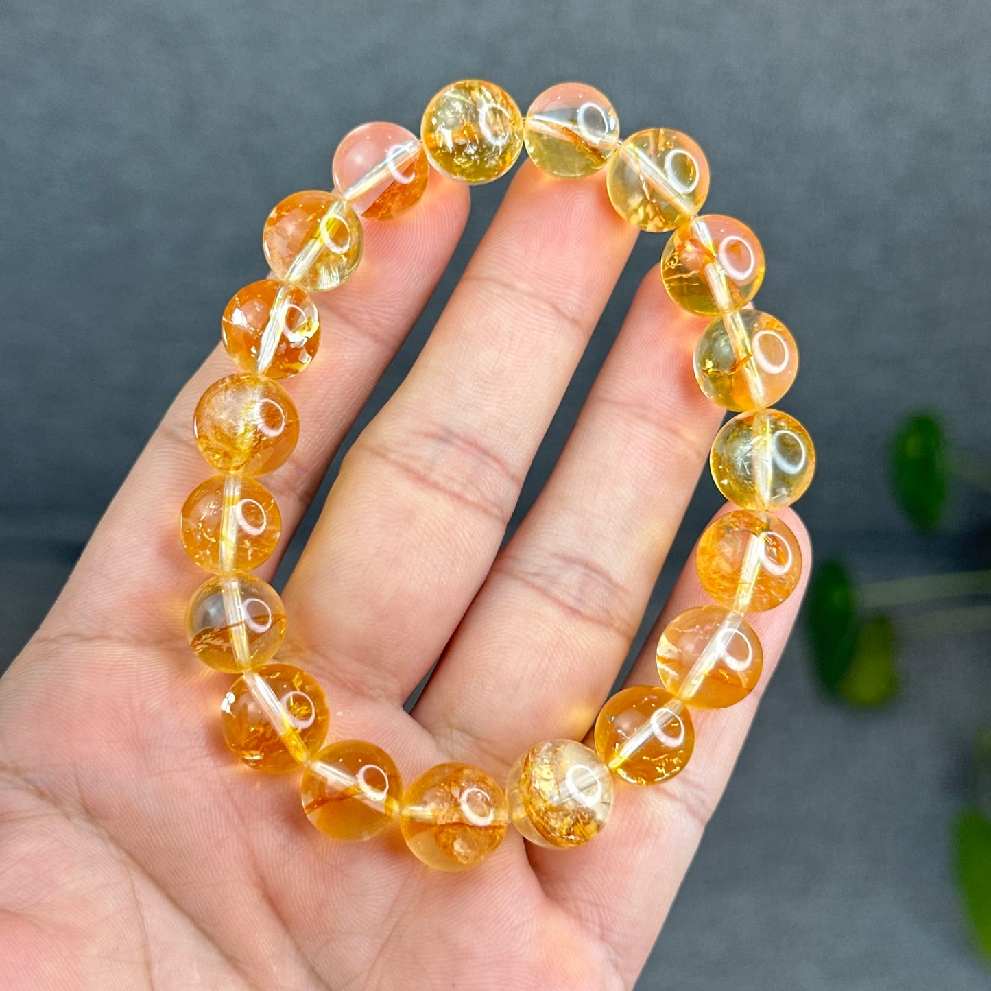 Natural Colourful Golden Healer Bracelet Size 11.2 mm