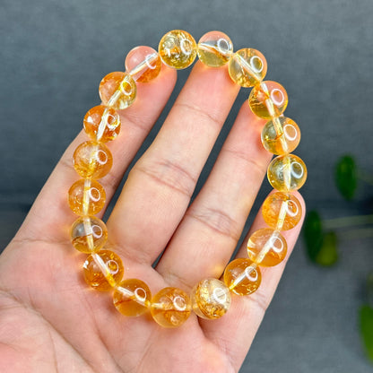 Natural Colourful Golden Healer Bracelet Size 11.2 mm