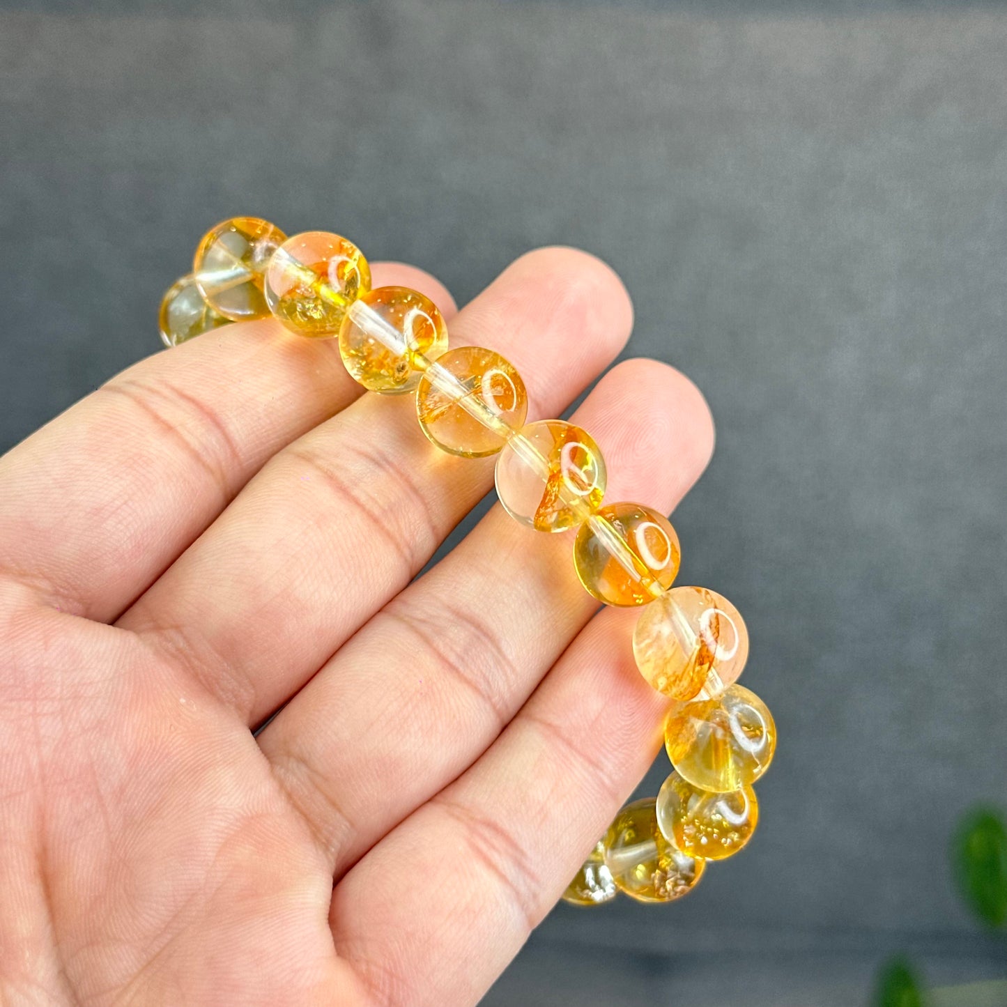 Natural Colourful Golden Healer Bracelet Size 11.2 mm