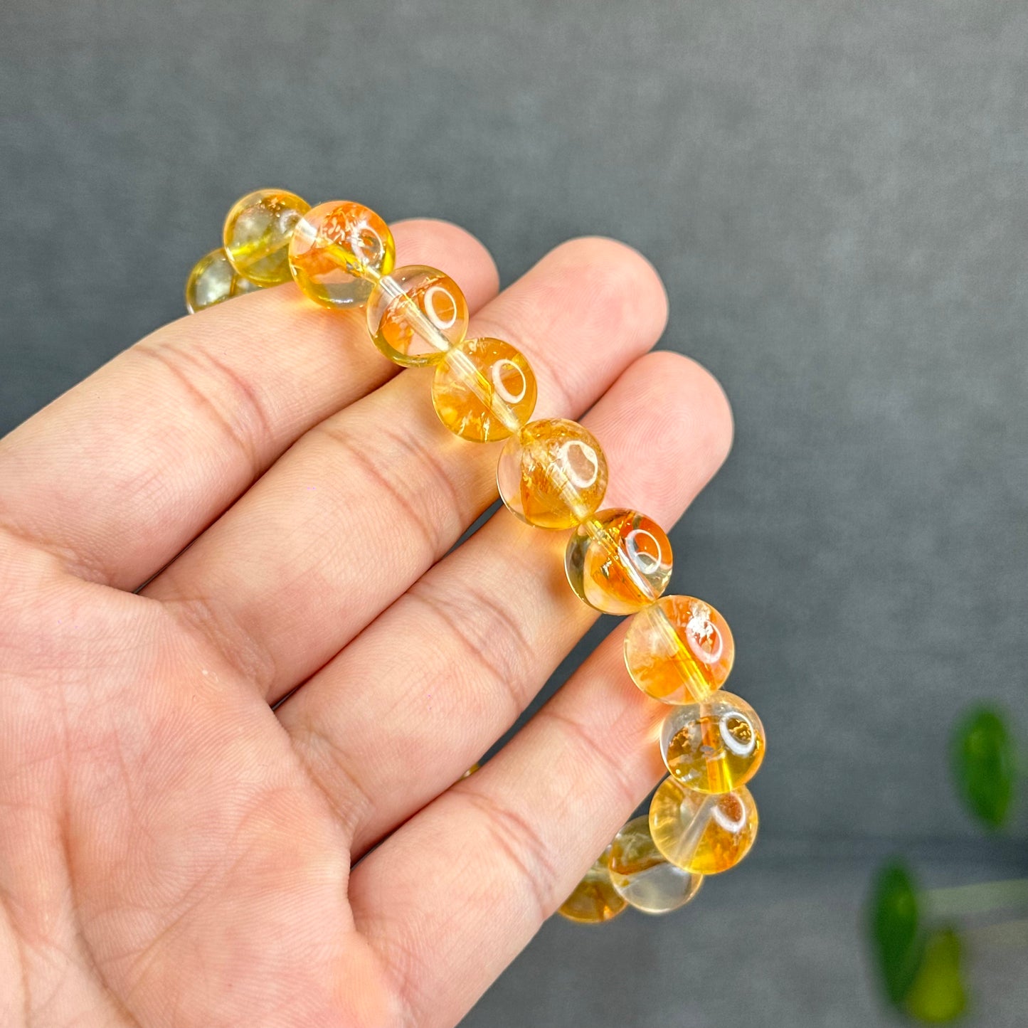 Natural Colourful Golden Healer Bracelet Size 11.2 mm