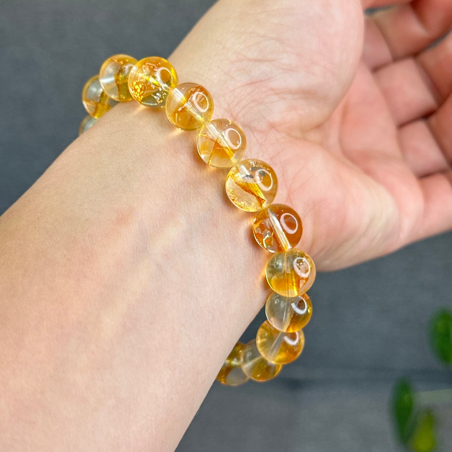 Natural Colourful Golden Healer Bracelet Size 11.2 mm