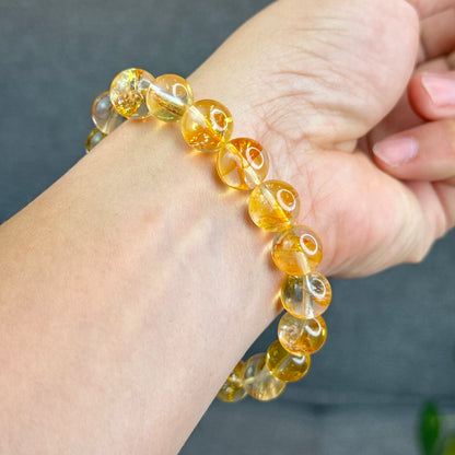 Natural Colourful Golden Healer Bracelet Size 11.2 mm