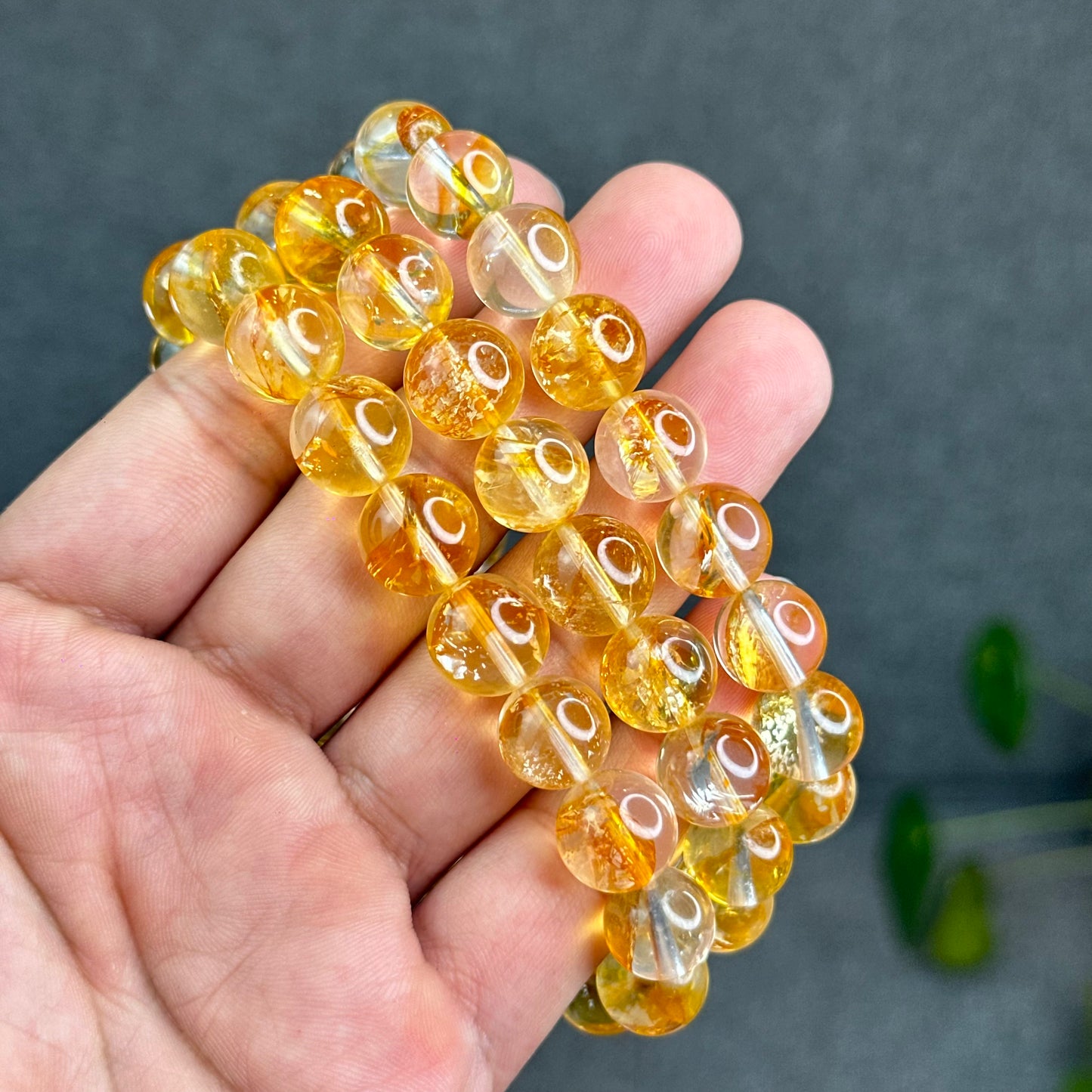 Natural Colourful Golden Healer Bracelet Size 11.2 mm
