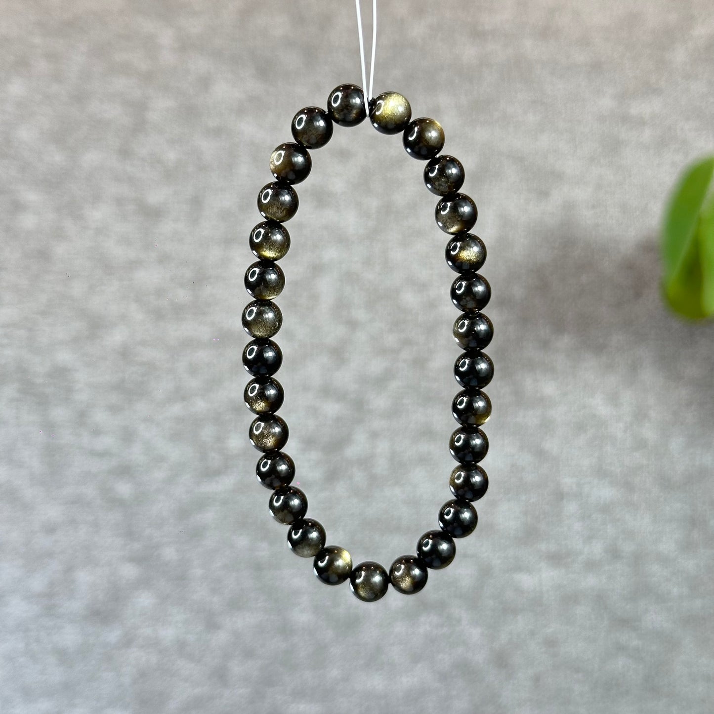 Natural Golden Obsidian VIP Bracelet Size 6 mm