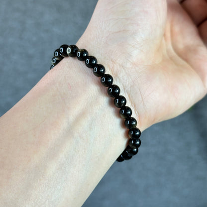 Natural Golden Obsidian VIP Bracelet Size 6 mm