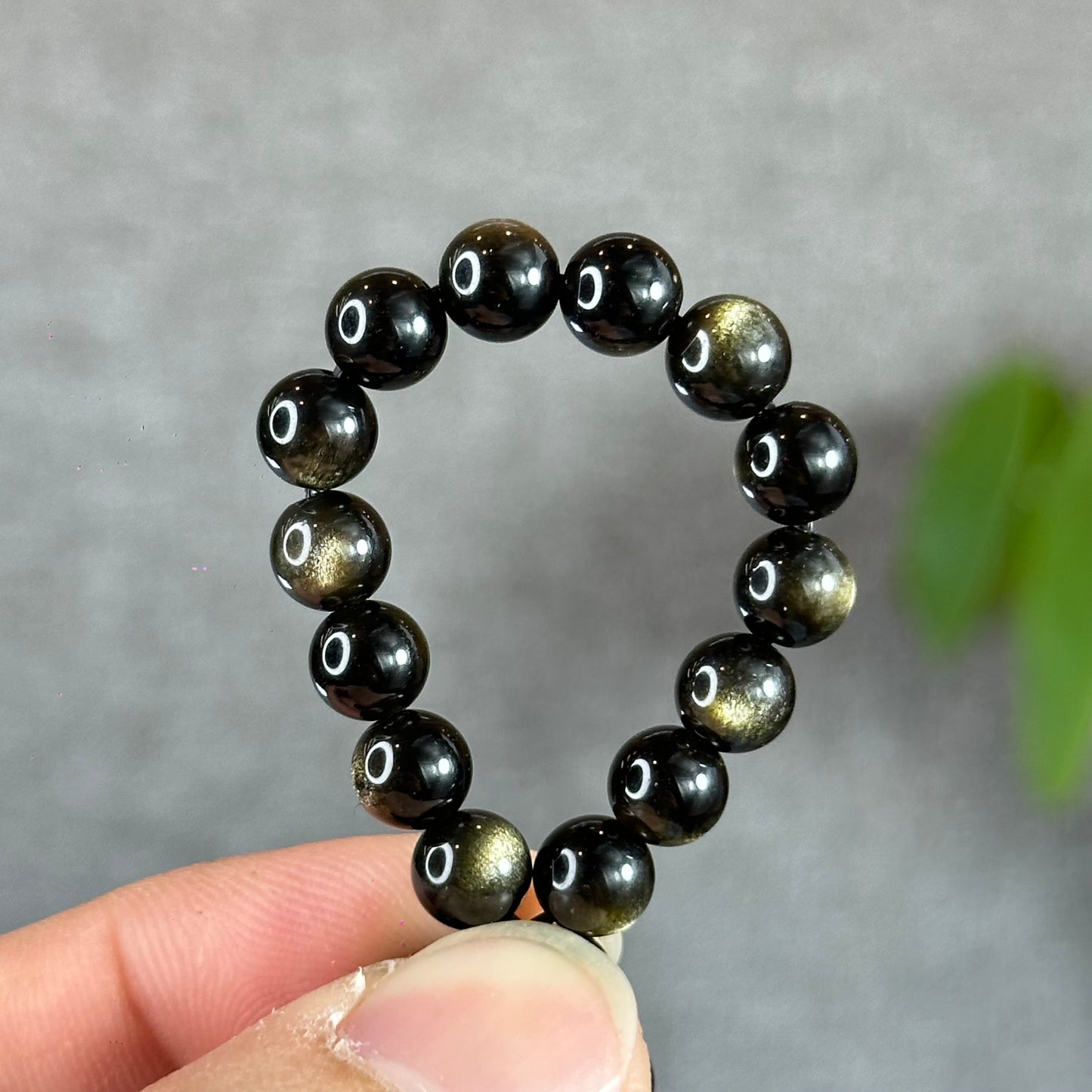 Natural Golden Obsidian VIP Bracelet Size 6 mm