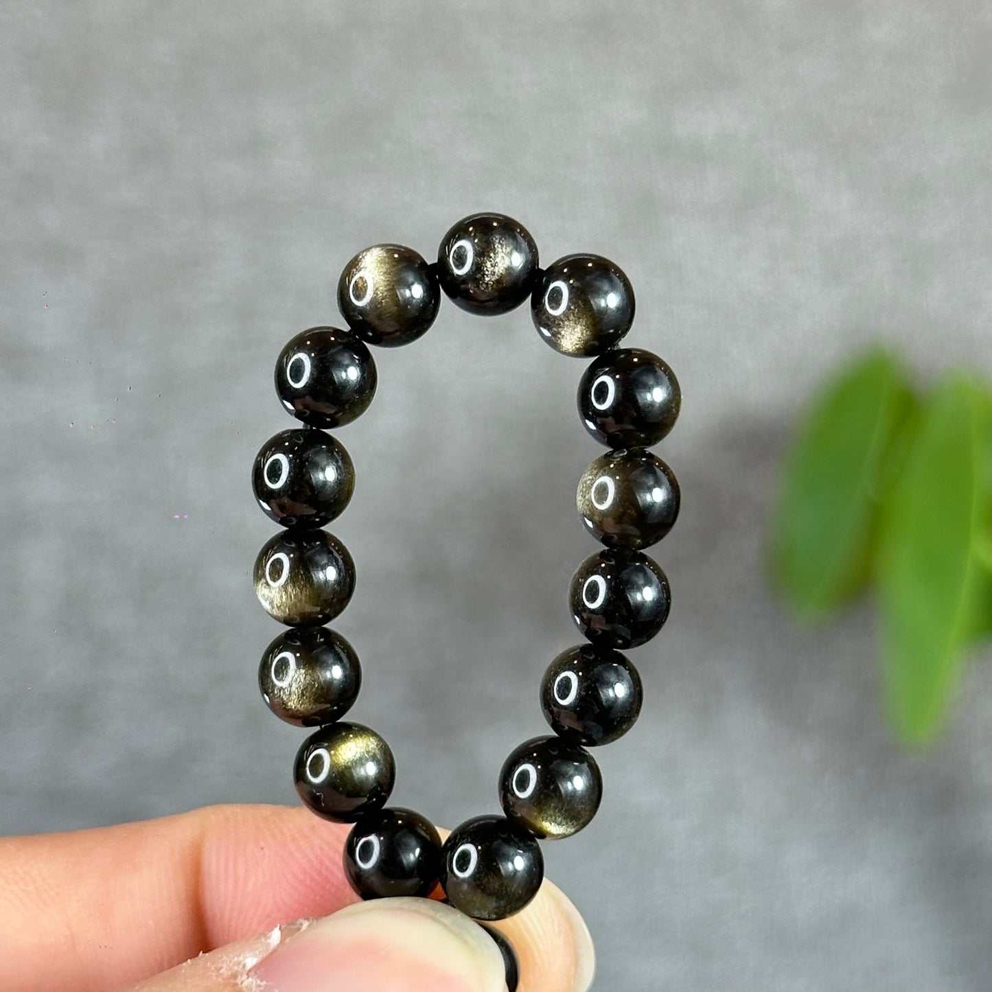 Natural Golden Obsidian VIP Bracelet Size 6 mm