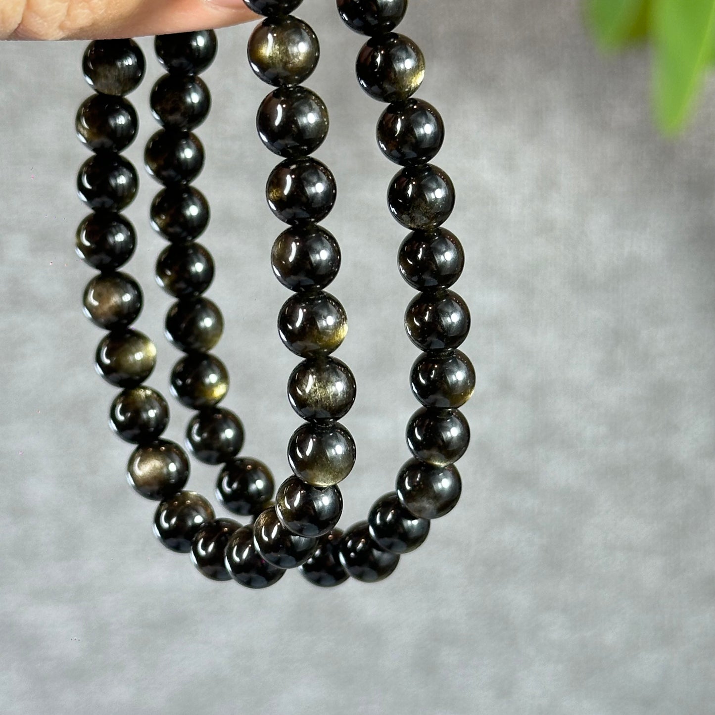 Natural Golden Obsidian VIP Bracelet Size 6 mm