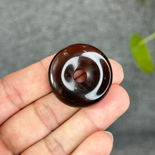 Natural Smokey Quartz Donut
