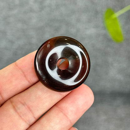 Natural Smokey Quartz Donut