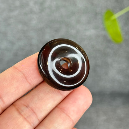 Natural Smokey Quartz Donut