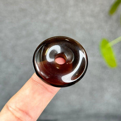 Natural Smokey Quartz Donut