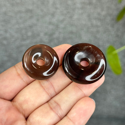 Natural Smokey Quartz Donut