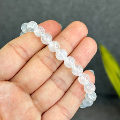 Natural Blue Moonsttone Bracelet Size 8 mm