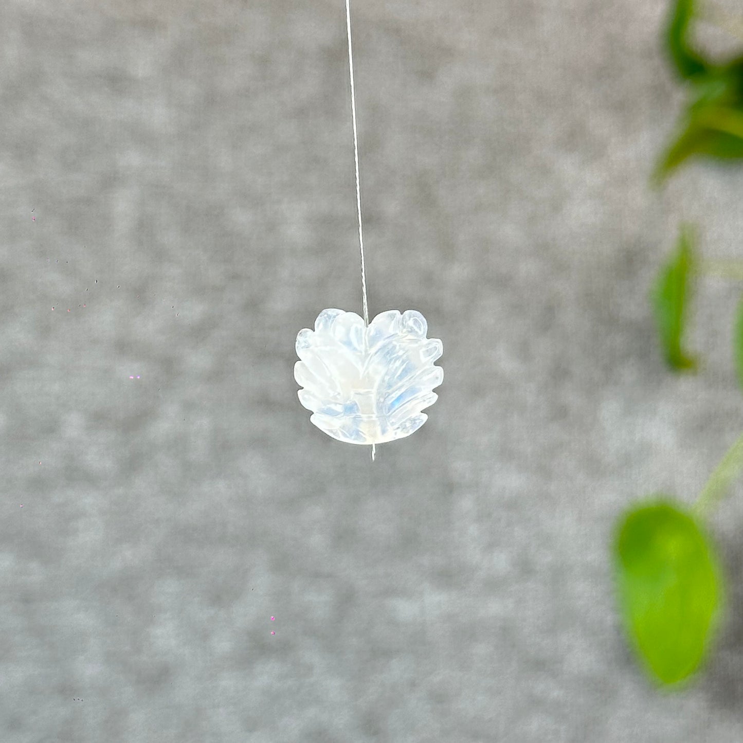 Natural Blue Moonstone Crab Charm