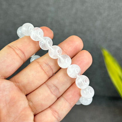 Natural Clear Quartz Bracelet Size 11 mm