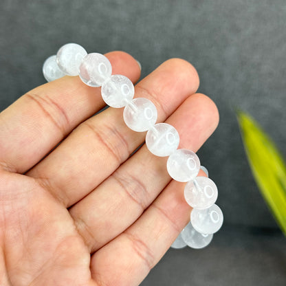 Natural Clear Quartz Bracelet Size 11 mm