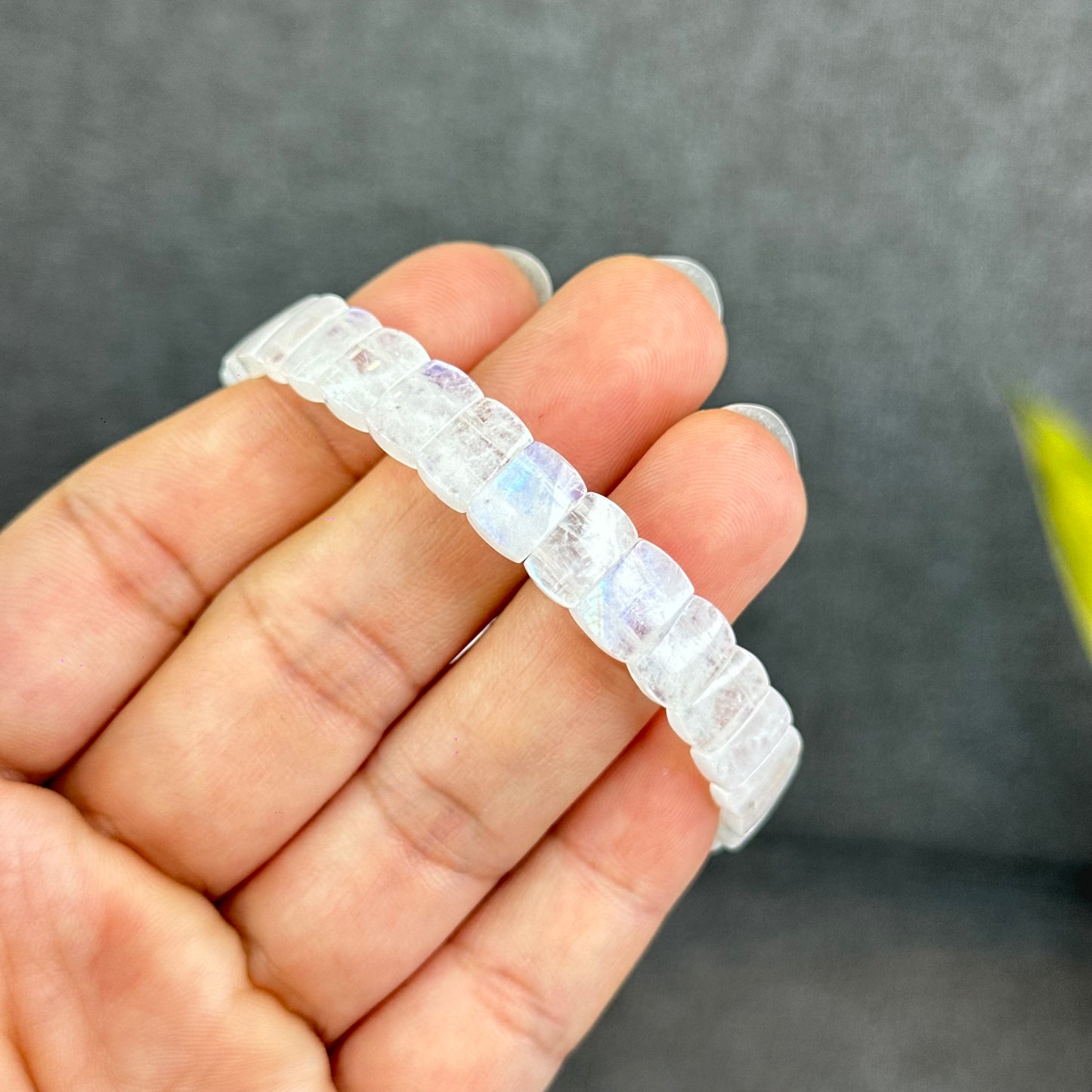 Natural Blue Moonstone Bracelet