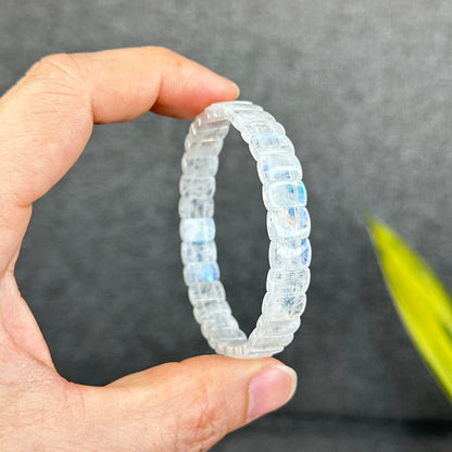 Natural Blue Moonstone Bracelet