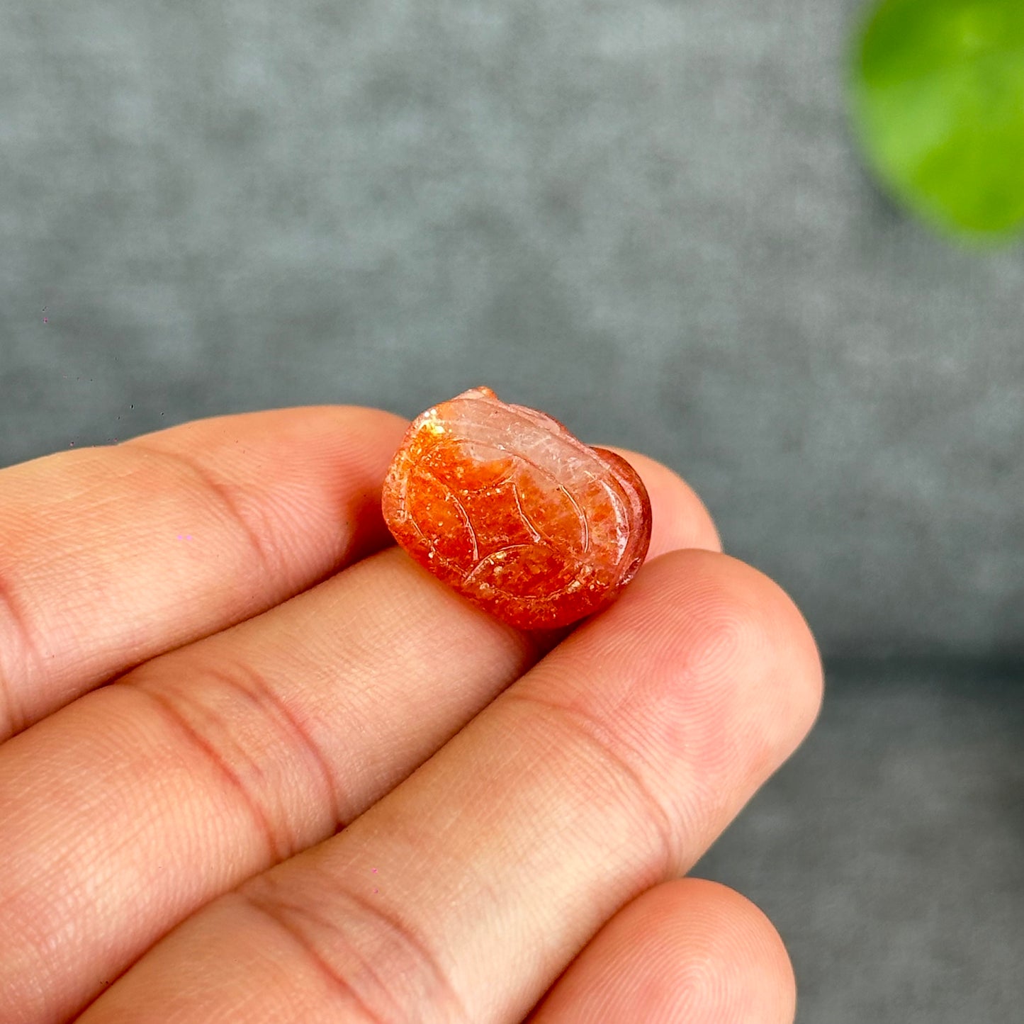 Natural Gold Sunstone Pixiu Charm