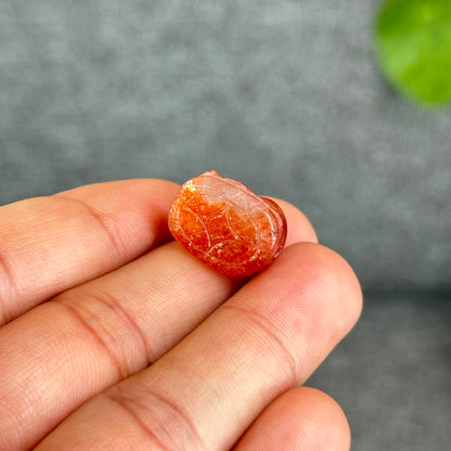Natural Gold Sunstone Pixiu Charm