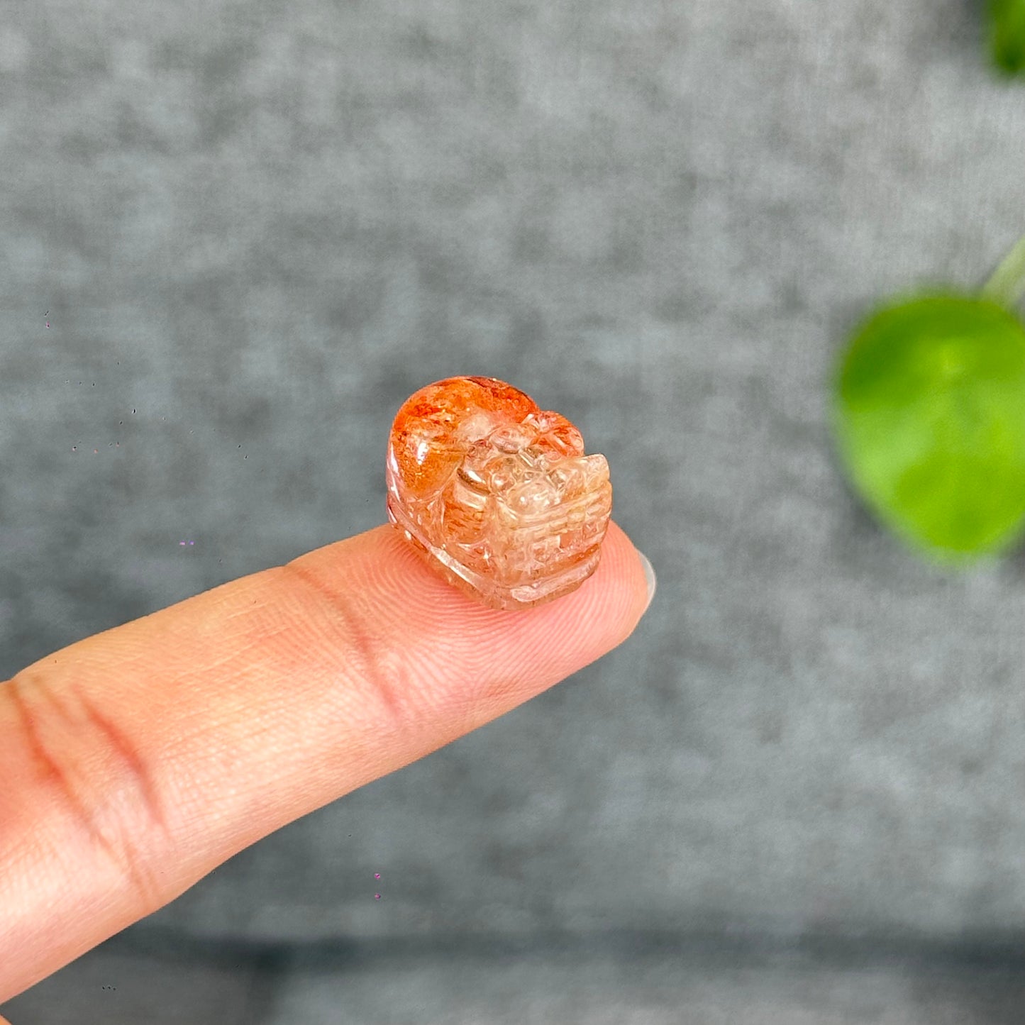 Natural Gold Sunstone Pixiu Charm