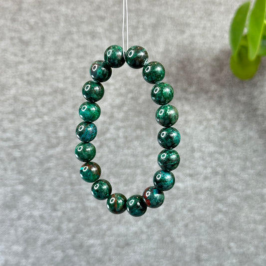 Natural Chrysocolla Bracelet Size 11 mm