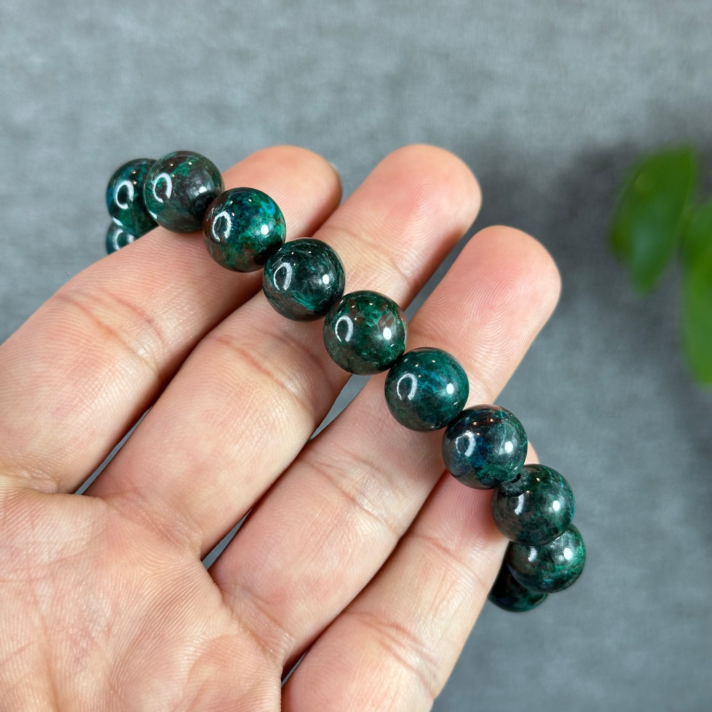 Chrysocolla Bracelet Size 11 mm
