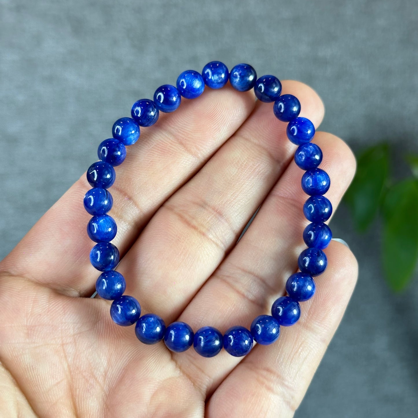 Kyanite Bracelet Size 6 mm