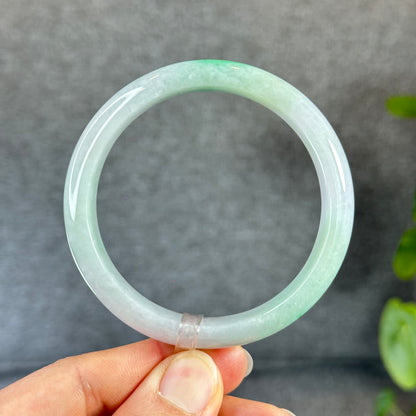 Jadetie Jade Bangle Leaf Style Size 59.5 mm