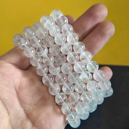 Natural Clear Quartz Bracelet Size 8 mm